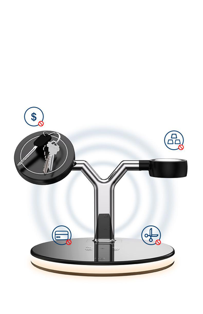 3-in-1 Magnetic Wireless Charger – 15W Fast Charging for Apple Magsafe