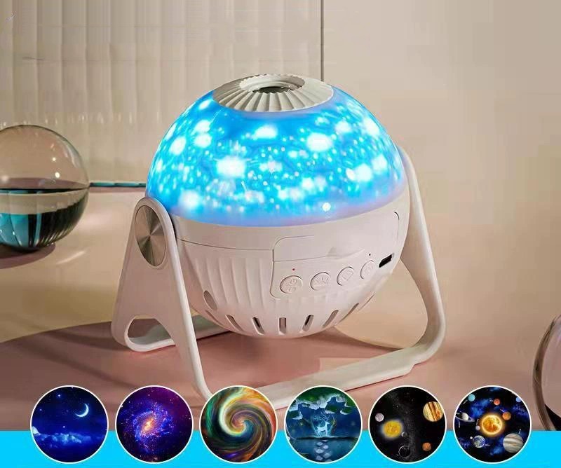Galaxy Projector – Starry Sky Night Light for Bedroom & Bedside