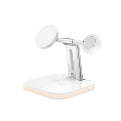 3-in-1 Magnetic Wireless Charger – 15W Fast Charging for Apple Magsafe
