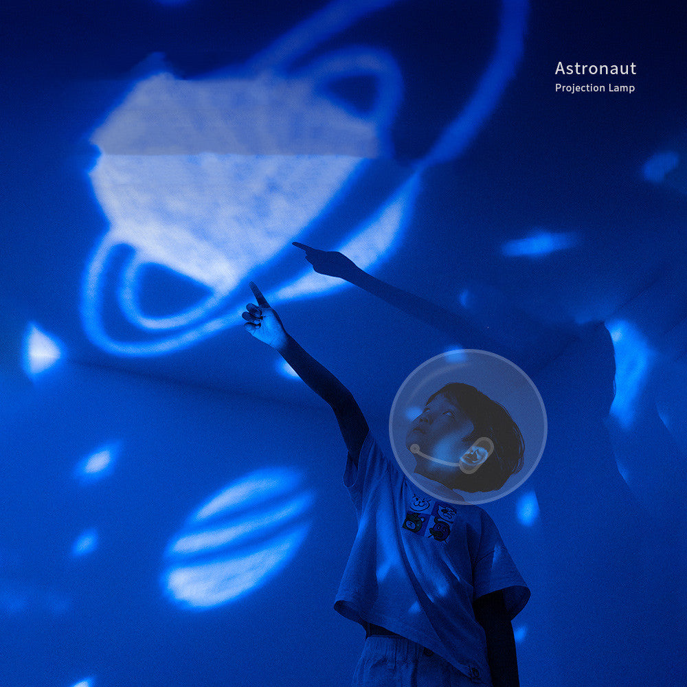 Projecteur d'étoiles galactiques – Veilleuse ciel étoilé, lampe d'astronaute