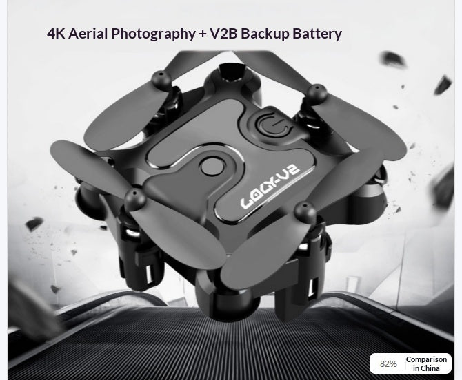 Mini Folding Drone – Portable HD Camera Quadcopter