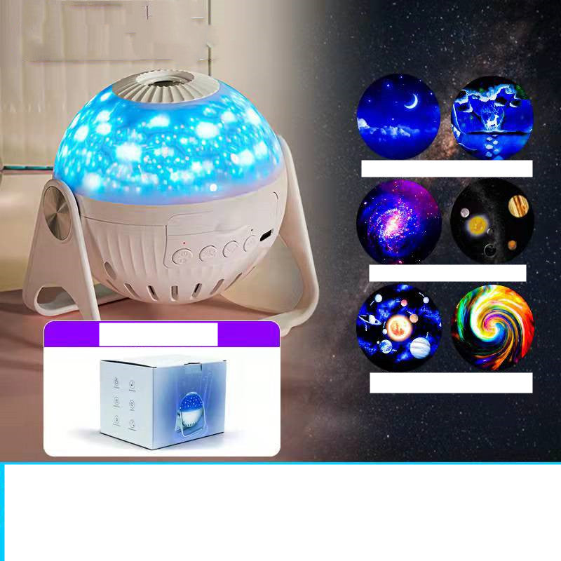 Galaxy Projector – Starry Sky Night Light for Bedroom & Bedside