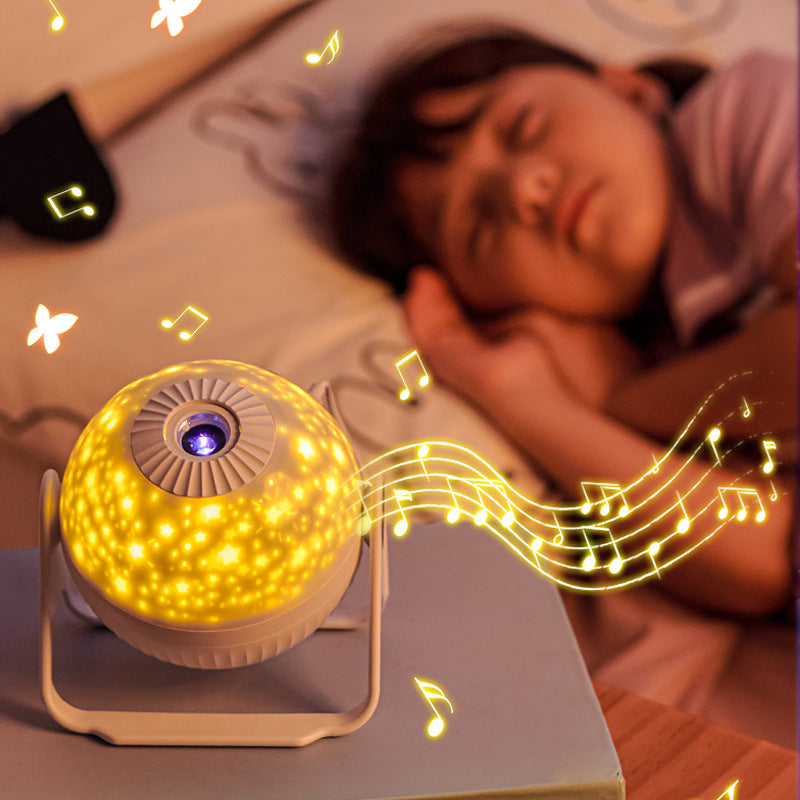 Galaxy Projector – Starry Sky Night Light for Bedroom & Bedside
