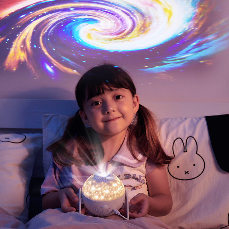 Galaxy Projector – Starry Sky Night Light for Bedroom & Bedside