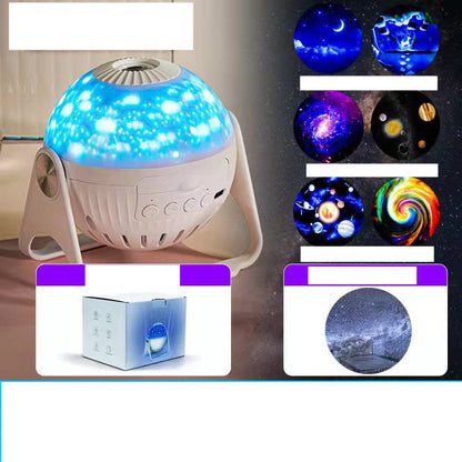 Galaxy Projector – Starry Sky Night Light for Bedroom & Bedside