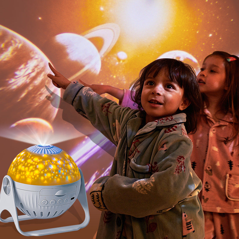 Galaxy Projector – Starry Sky Night Light for Bedroom & Bedside